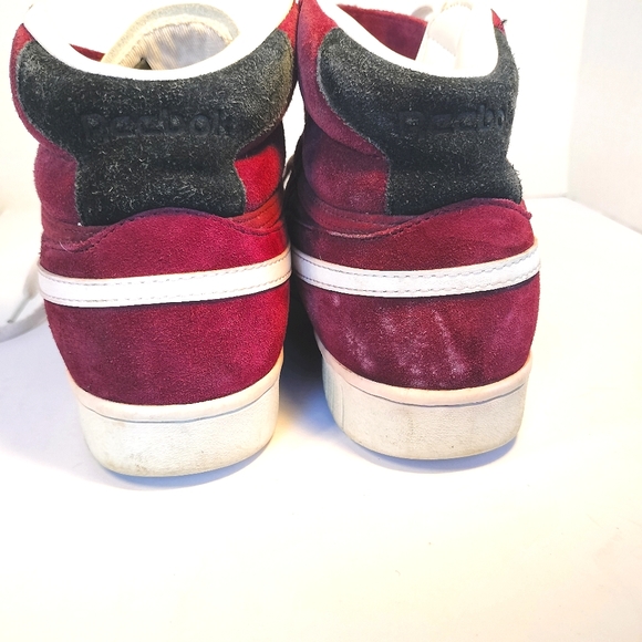 Reebok's EX-O high fit maroon classic high tops size men's 9. - Picture 4 of 8